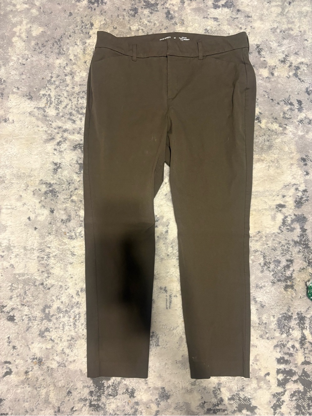 Women’s Slim Dress Pants - Dark Olive
